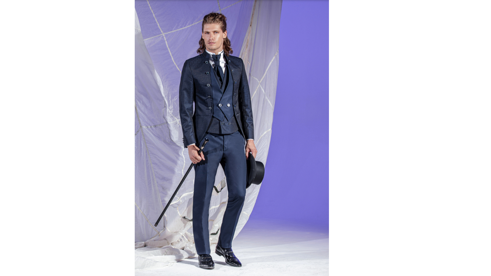 petrelli costume homme bleu