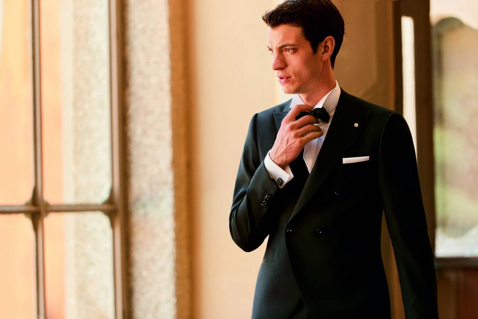 SMOKING BLEU NUIT  LUIGI BIANCHI  SUR MARSEILLE