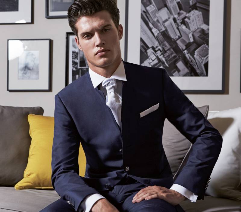 costume bleu mariage marseille