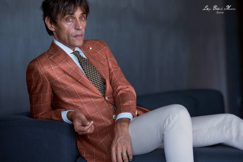 Veste vintage carreaux pour un mariage vintage marseille