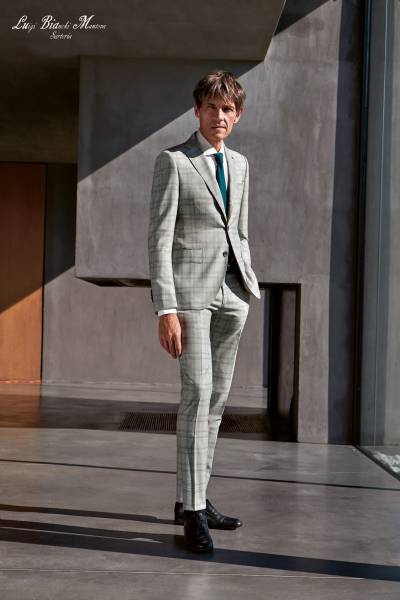 costume anglais vintage à carreaux à marseille