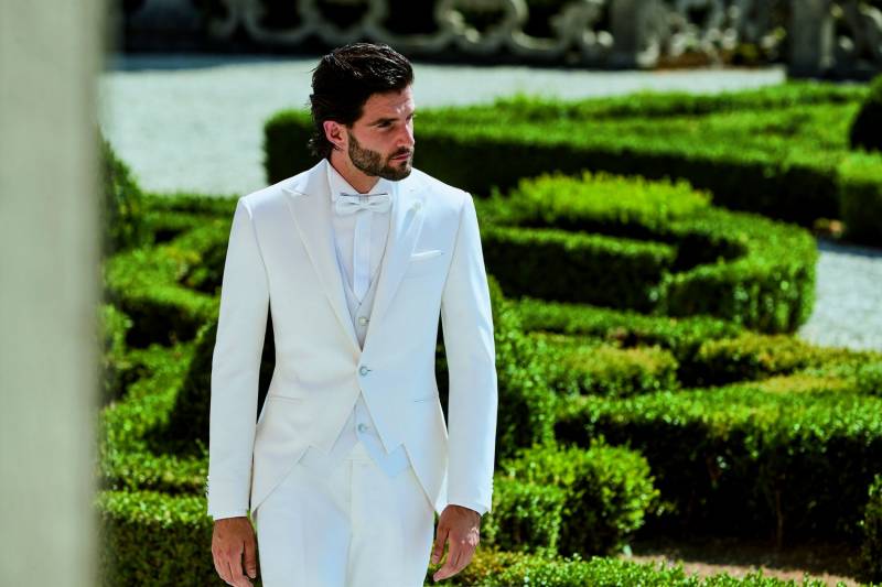 COSTUME LUBIAM 1911 BLANC TROIS PIECES MARSEILLE 13006 13007