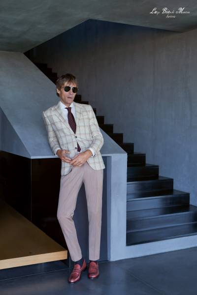 veste et pantalon rétro vintage pour un mariage à Marseille